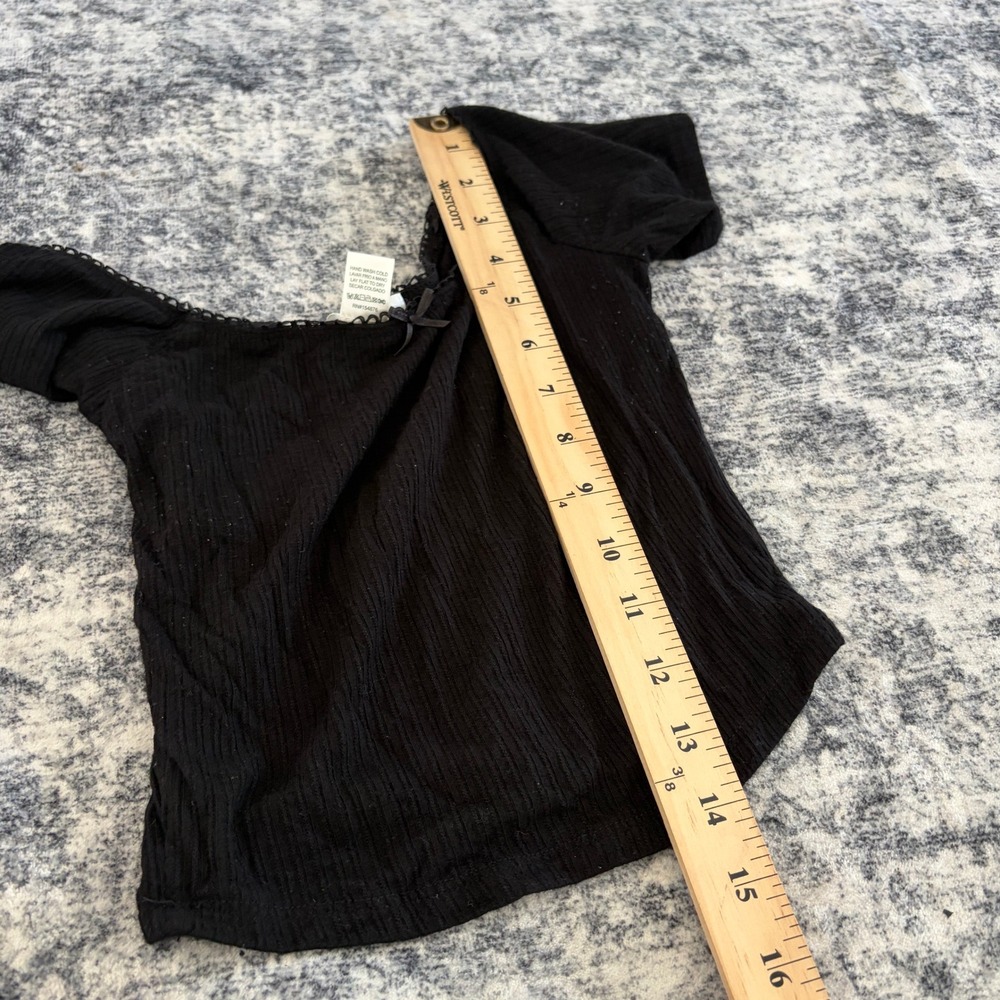 Bozzolo Womens Crop Top Lot of 3 Ribbed Waffle Knit Cami Tee Size Small Bundle - Picture 11 of 12